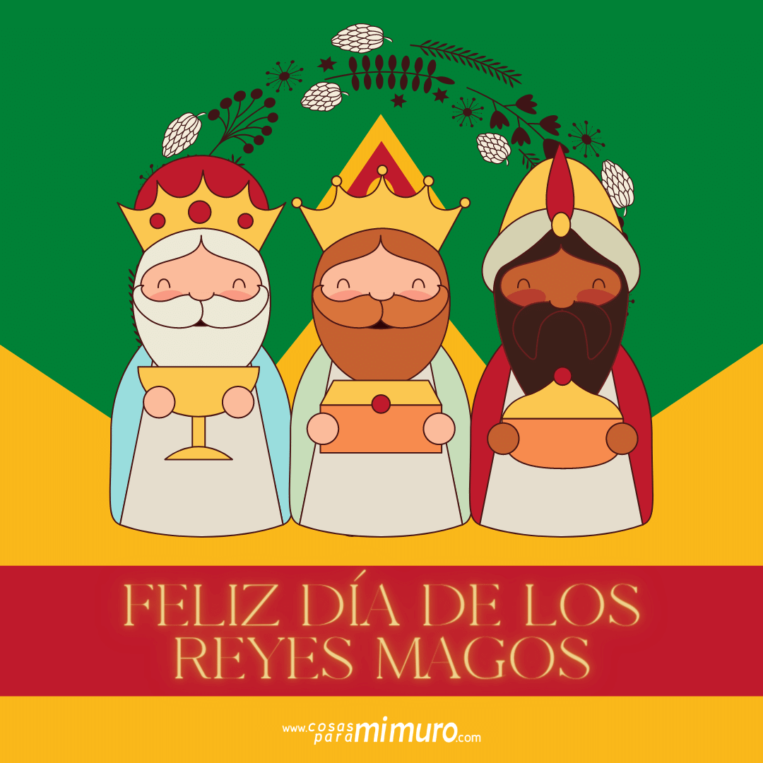 Simplemente ¡feliz Día De Los Reyes Magos Cosas Para Mi Muro 